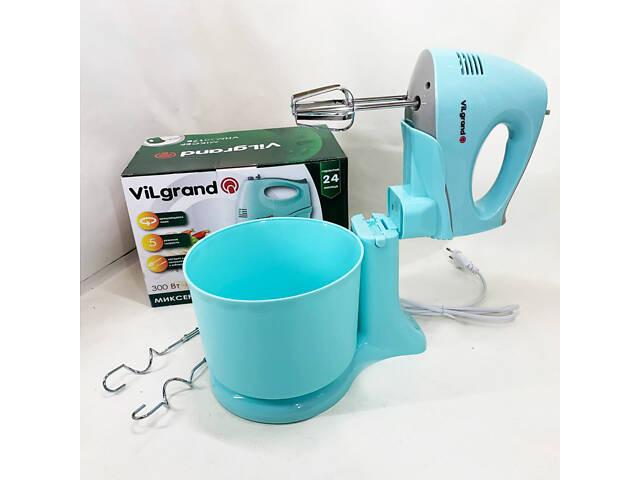 Міксер ViLgrand VHM3017B. Колір: блакитний - Фото 2
