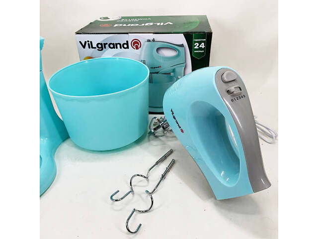 Міксер ViLgrand VHM3017B. Колір: блакитний - Фото 3