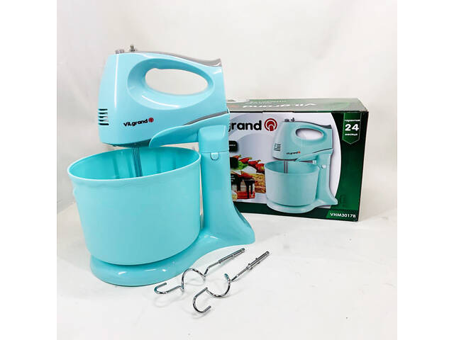 Міксер ViLgrand VHM3017B. Колір: блакитний - Фото 10