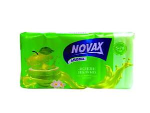 Мило 5шт 70г екопак Aroma Зелене Яблуко ТМ Novax
