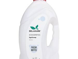 Мило рідке косметичне Свіжі нотки De La Mark 4 л