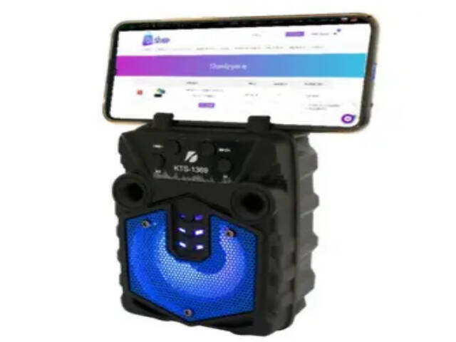 Мини динамик с держателем телефона №1708 - Фото 2