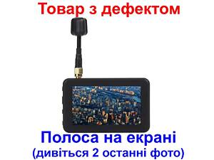 Мини FPV монитор 3 дюйма для отображения видеосигнала от дронов 5.8 Ггц DMKR LST806 (Товар с дефектом)
