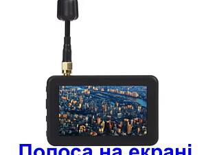 Мини FPV монитор 3 дюйма для отображения видеосигнала от дронов 5.8 Ггц DMKR LST806 (Товар с дефектом)