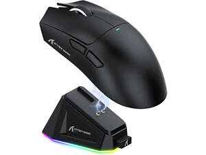 Мышь беспроводная игровая Attack Shark X11 PAW3311 22000 DPI 2,4G+Bluetooth Black