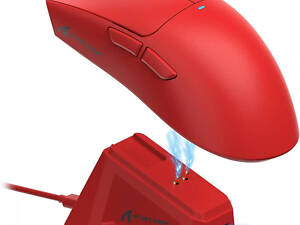 Миша бездротова ігрова Attack Shark X11 PAW3311 22000 DPI 2,4G+Bluetooth Red