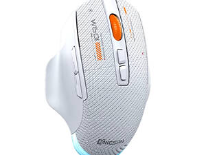 Миша бездротова MiKESPN W601 2,4G Bluetooth White