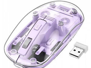 Мышь Hoco GM29 Mysterios dual-mode Romantic purple