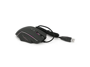 Мышь проводная iMICE X4, 8 кнопок, 1200/2400/4800/7200 DPI, Led Lighting, 1,3м, Win7/8/10 Mac OS, Black, COLOR