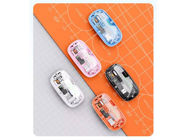 Мышь T-Wolf X11 2.4G Bluetooth Orange - Фото 7