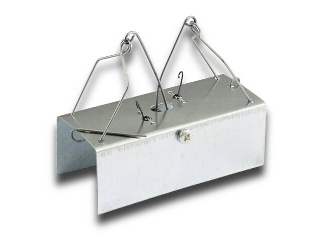 Мышеловка-крысоловка железная в форме домика Двухходовка 14x13x8 см - Фото 1