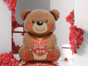 Мишка з серцем для дівчини куля підлогова 150 см