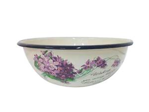 Миска емальована 0,6л/2 Віола ТМ IDILIA