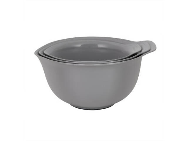 Миска KitchenAid Coreline, набір 3 шт, сірий (KQG175OSCGG) - Фото 1