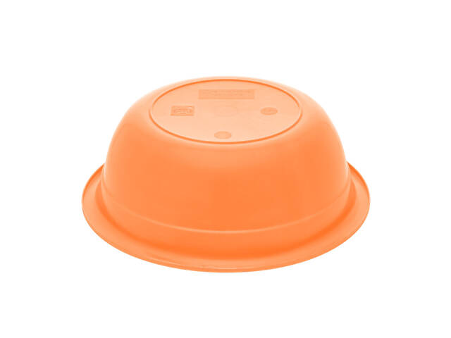 Миска кухонна глибока пластикова Ø 25.7 см H 8.6 см 2.5 л Помаранчевий - Фото 3