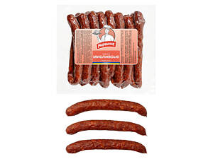 'Мисливські ковбаски' напівкопчені в/г н/о