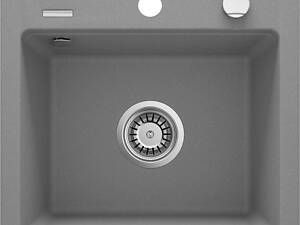 Мийка кухонна Deante Zorba, граніт, квадрат, без крила (ZQZ_S103)