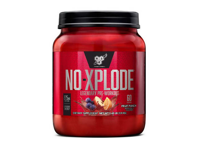 N.O.-XPLODE Pre-Workout Igniter New Formula! 60 serv. (1,11 kg, grape) - Фото 1