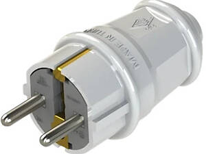 NA-UEA 1010 євро з з/к 16А біла Вилка