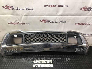 NA0189 68143105AB Накладка бампера перед (хром) Chrysler Jeep Grand Cherokee 14-17