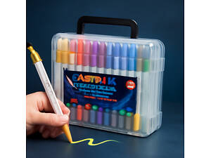 Набір акрилових двосторонніх маркерів 48шт-96кол. MAP-07 в прозорому боксі (49721-MAP-07_178)