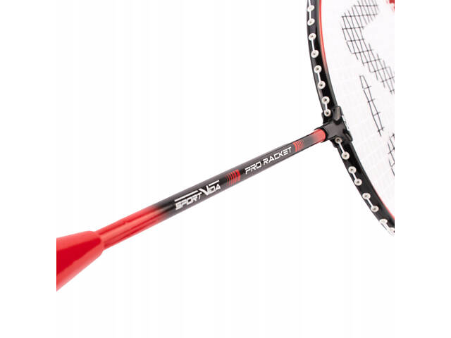 Набір для бадмінтону SportVida Pro 4 шт ракетки + 2 шт волани + сітка SV-SE0003 - Фото 7