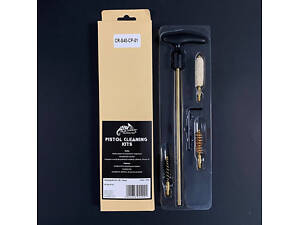 Набір для чищення зброї Helikon-Tex Щітки та штомполи Чорні Zestaw do czyszczenia pistoletu .40 / 10mm - Copper - Czarna