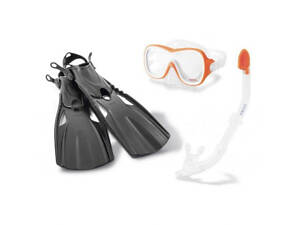 Набір для плавання 55658 трубка, маска, регулювання. ремінець, від 8років,