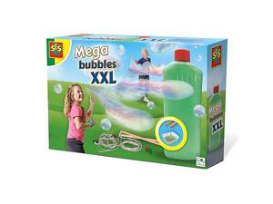 Набор для создания гигантских мыльных пузырей - МЕГАБУЛЬБАШКИ XXL (мыльный раствор, инструменты)