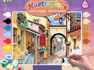 Набір для творчості Sequin Art PAINTING BY NUMBERS Тиха вулиця (SA0129)
