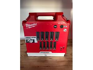 Набор головок 1/2' SKT SHOCKWAVE MILWAUKEE удлиненных, 10шт (4932480457)