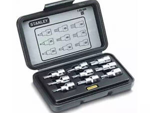 Набір головок Stanley 1-89-098 TORX 9шт T20-T60 1/2'