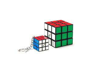 Набір головоломок 3х3 RUBIK'S КЛАСИЧНЕ ПАКУВАННЯ - КУБИК ТА МІНІ-КУБИК (з кільцем)
