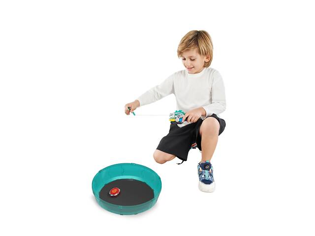 Набір Infinity Nado VI Starter Battle Set Gold Warrior Phoenix vs Lighting Leopard Золотий Воїн Фенікс проти Сліпучого Л - Фото 3