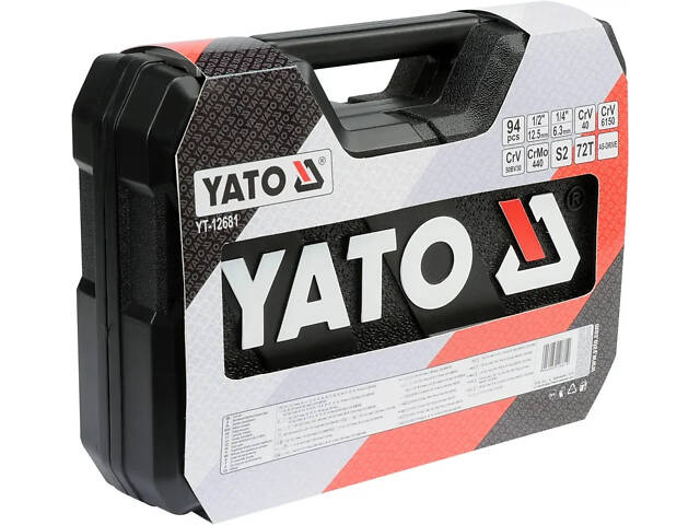 Набір інструментів 94 предметів YATO YT-12681 - Фото 3