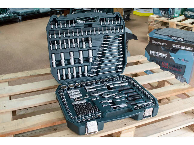 Набір інструментів GUT MEISTER 216 шт. GM01216 - Фото 3