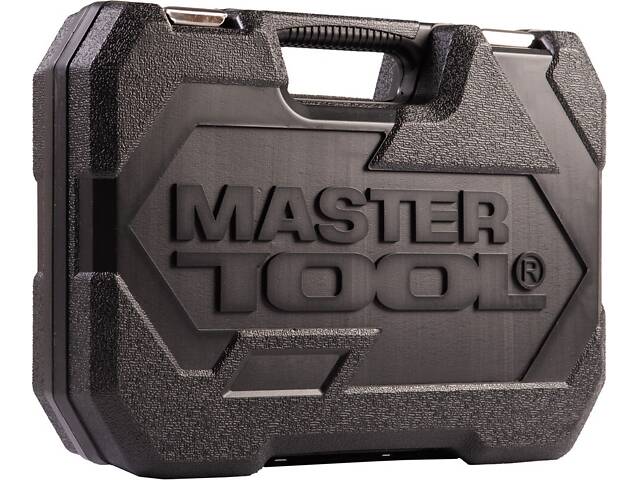 Набір інструментів MASTERTOOL ½' 21 шт 10-32 мм CrV кейс з металевими замками 78-4021 - Фото 2