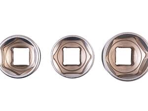 Набір інструментів MASTERTOOL PROFI ½' 21 шт 10-32 мм CrV50BV30 протиударний кейс 78-4021-PF