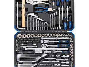 Набір Інструментів, 1/2', 3/8', 1/4', 142 предмета SCHEPPACH SCH-41421-5