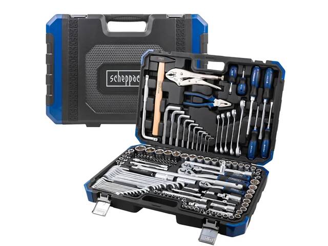 Набір Інструментів, 1/2', 3/8', 1/4', 142 предмета SCHEPPACH SCH-41421-5 - Фото 2