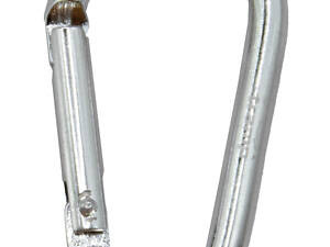 Набір карабінів алюмінієвих сувенірних Трамп 10 шт 6 см без муфти silver UTRA-300