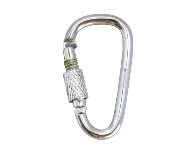 Набір карабінів алюмінієвих сувенірних Трамп 10 шт 5 см з муфтою silver UTRA-299 - Фото 2