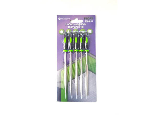 Набір надфілей алмазних 5 пр. P007K - Фото 1