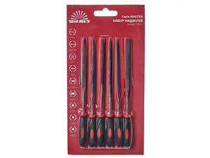 Набір надфілів 3х150 мм, 6 од. Vitals Master