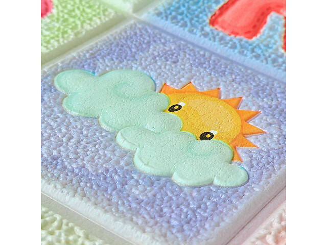 Набір панелей стінових 3D 700х1400х4мм Абетка (2шт) SW-00002352 - Фото 8