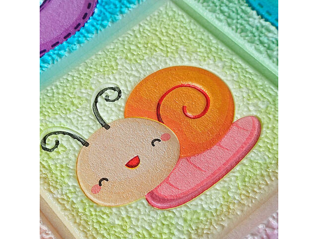 Набір панелей стінових 3D 700х1400х4мм Абетка (2шт) SW-00002352 - Фото 9