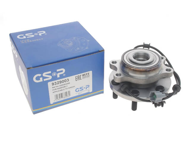 Набор подшипника ступицы колеса GSP 9329003 Nissan Navara, Pathfinder 402024X01A, 40202EA300, 40202ZP90A - Фото 4