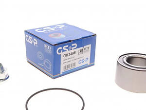 Набор подшипника ступицы колеса GSP GK3496 Renault Clio, Twingo; Dacia Solenza 6001543344, 7703090251, 7703090283
