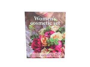 Подарочный набор для женщин Цветы (Гель2КремаБальзам для волосМочалка) ТМ Аромат