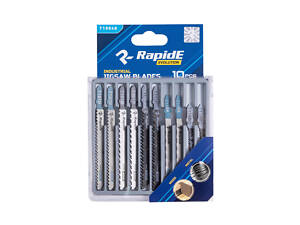 Набір полотен для лобзика Rapide 10pcs(метал+дерево)